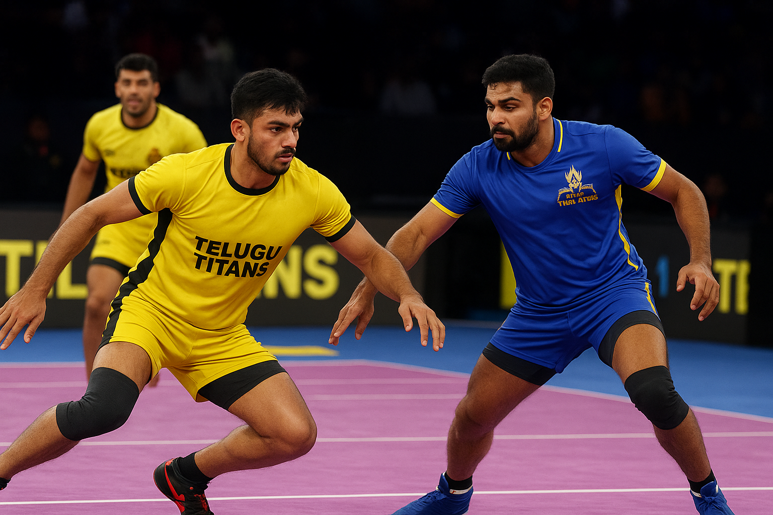 Telugu Titans vs Tamil Thalaivas