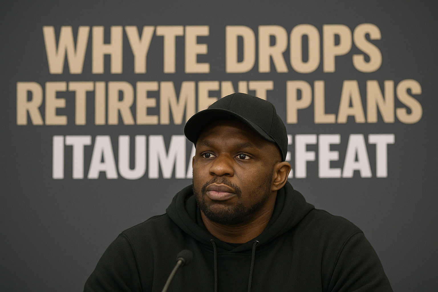 Whyte drops retirement plans Itauma defeat