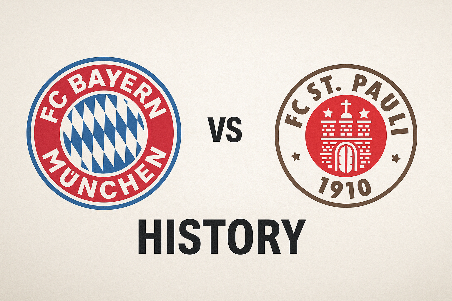 Bayern Munich vs FC St. Pauli history