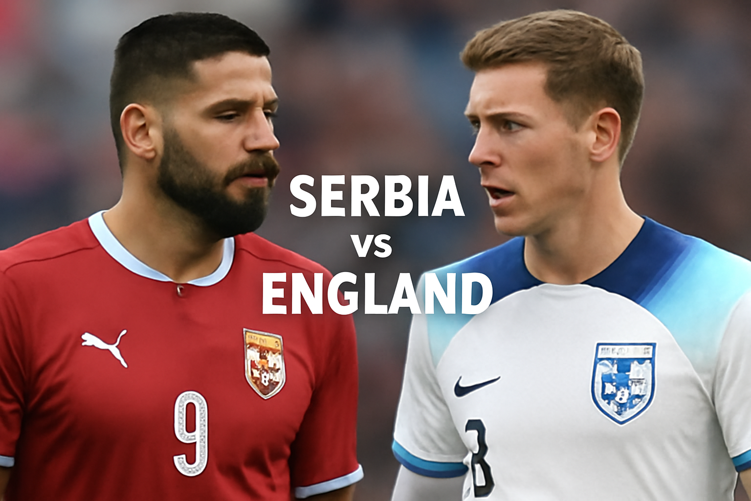 Serbia vs England